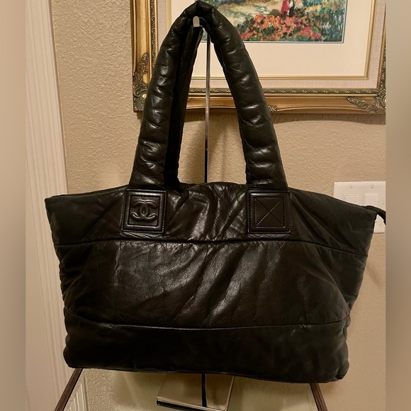 COPY - Chanel Coco Cocoon Zipped Tote Lambskin
Large black reversible - Picture 1 of 16